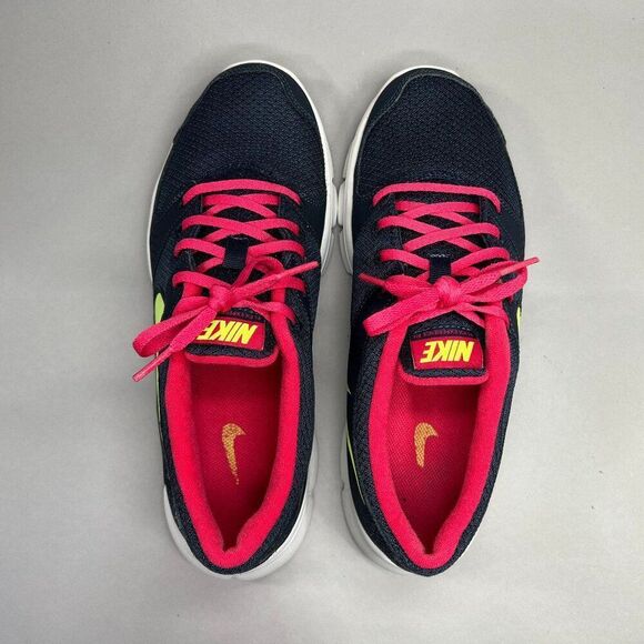 Nike Flex Experience RN Shoes Women's Size 10 Thunder Blue Volt Running Sneakers - Picture 9 of 12